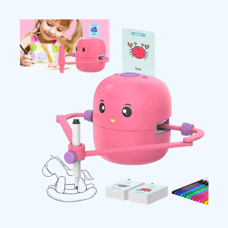 Slimme Tekenrobot | Educatief schilder- & tekenrobotje voor kinderen