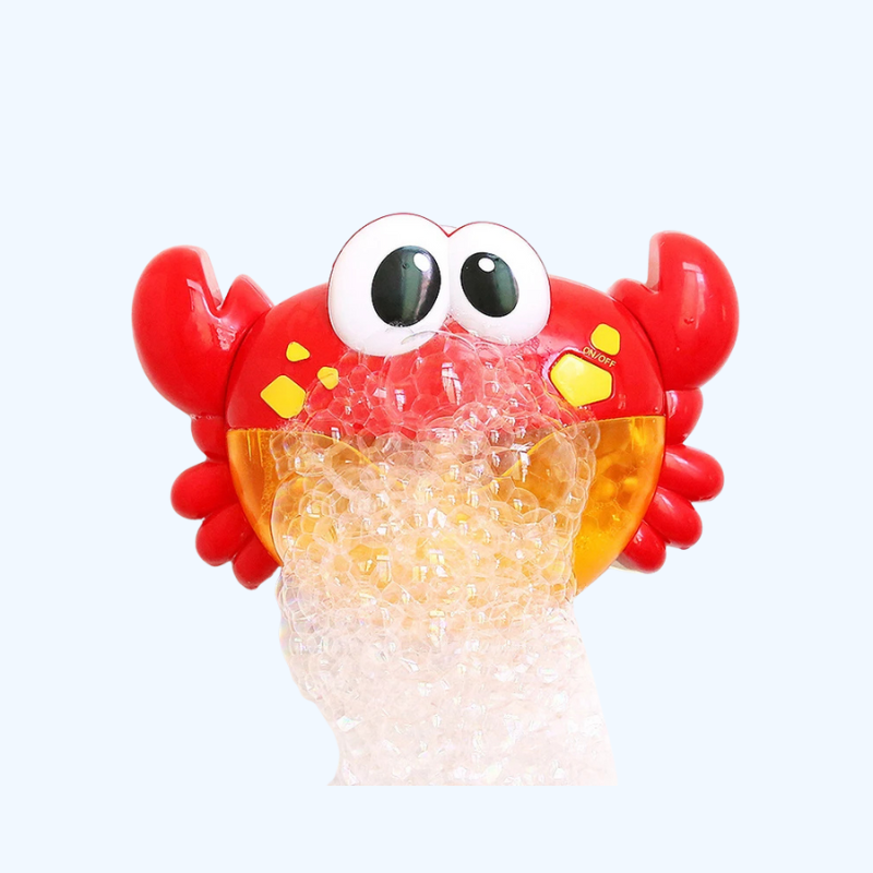 Muzikale Bellenblaas Krab | Badspeelgoed met bubbels & waterpret