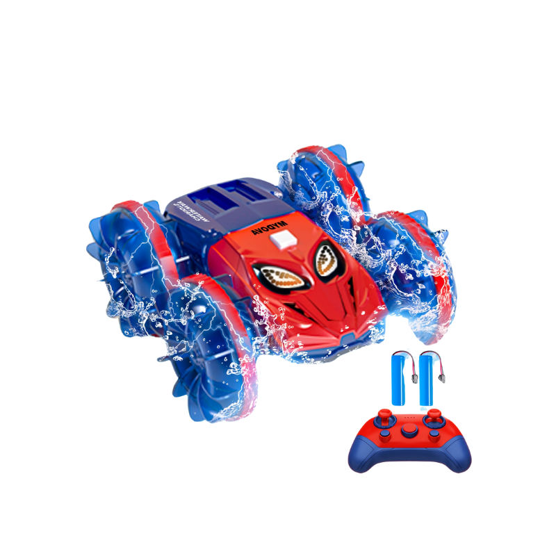 Waterdichte RC Monstertruck Boot | 4WD | 360° Rotatie | Voor Strand, Modder & Water