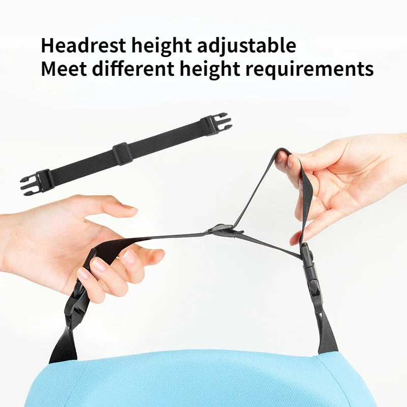Kind autostoel hoofdsteun kussen | Veiligheidskussen van traagschuim, autostoelaccessoires voor kinderen