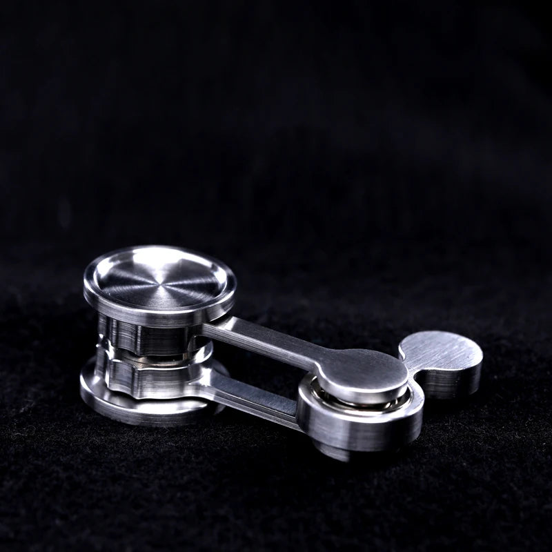 Roestvrijstalen Pendulum Fidget Spinner | Opvouwbare Handspinner, Anti-angst & Stressverlichting voor Volwassenen & Kinderen