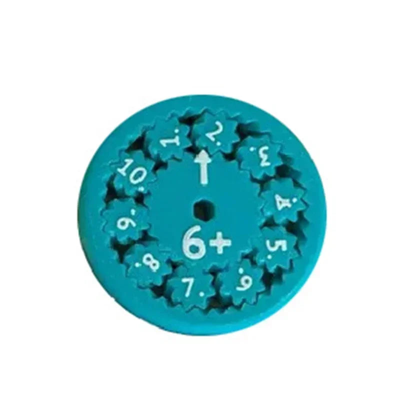 3D Geprinte Rekenspel Fidget Spinners | Educatief Draai Speelgoed voor Wiskunde