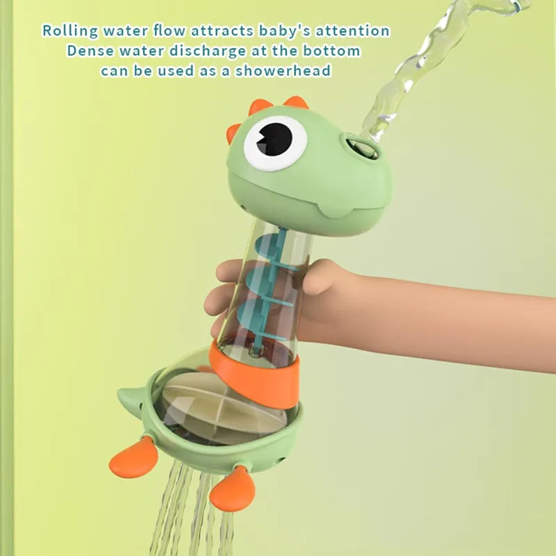 Water Spuitende Dino – Roterend Badspeelgoed voor Kinderen | Douche- & Badplezier