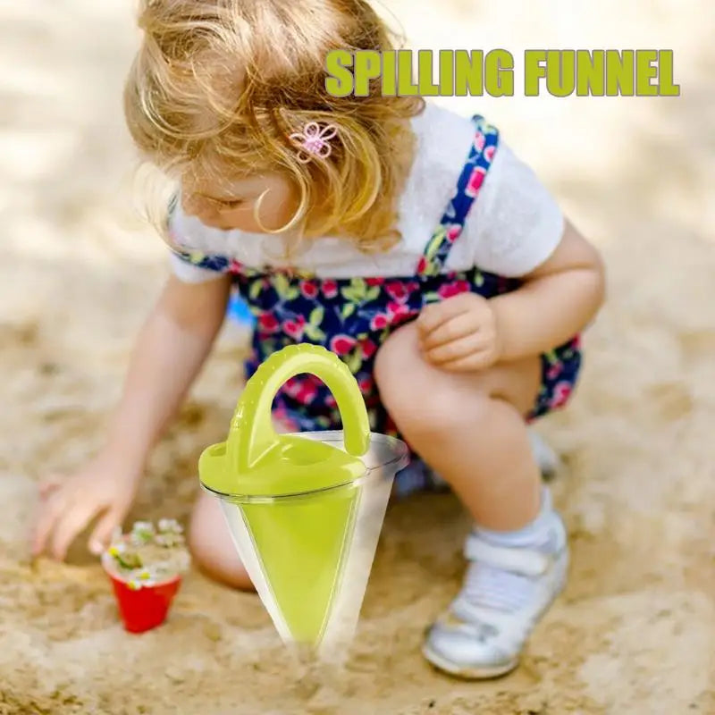 Spilling Funnel Zand Kasteel Bouw Speelgoed | Creatief Zand Zeef Speelgoed voor Kinderen