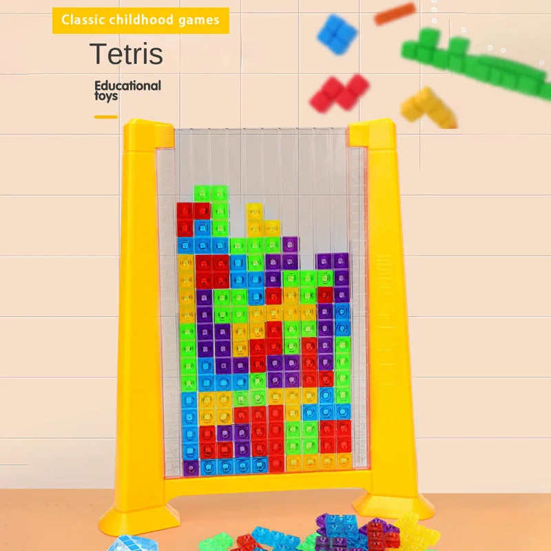 Tetris Puzzelblokken | Educatief bouw- en bordspel