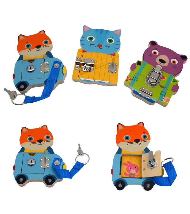 Accessoires voor Montessori Busy Board | Sensorisch Speelgoed DIY Onderdelen