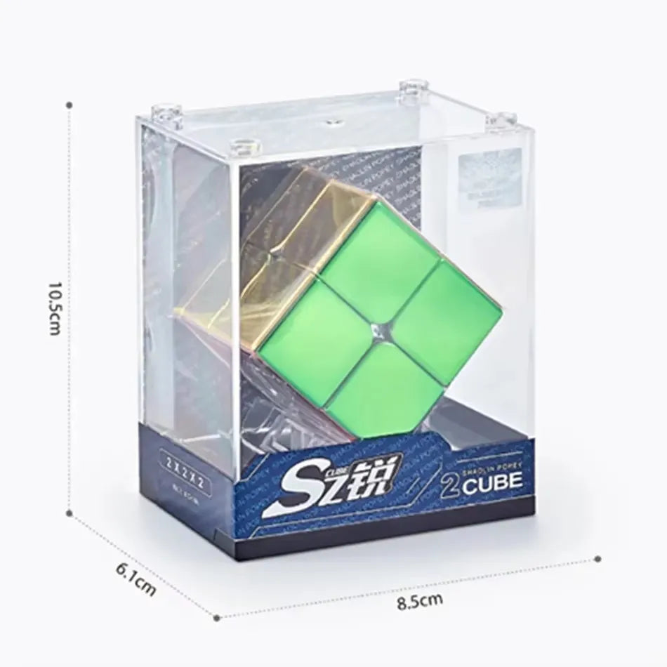 Cyclone Boy Magnetische 3x3 Magic Cube | Professionele Speedcube Puzzel | Glanzend Electroplating Design