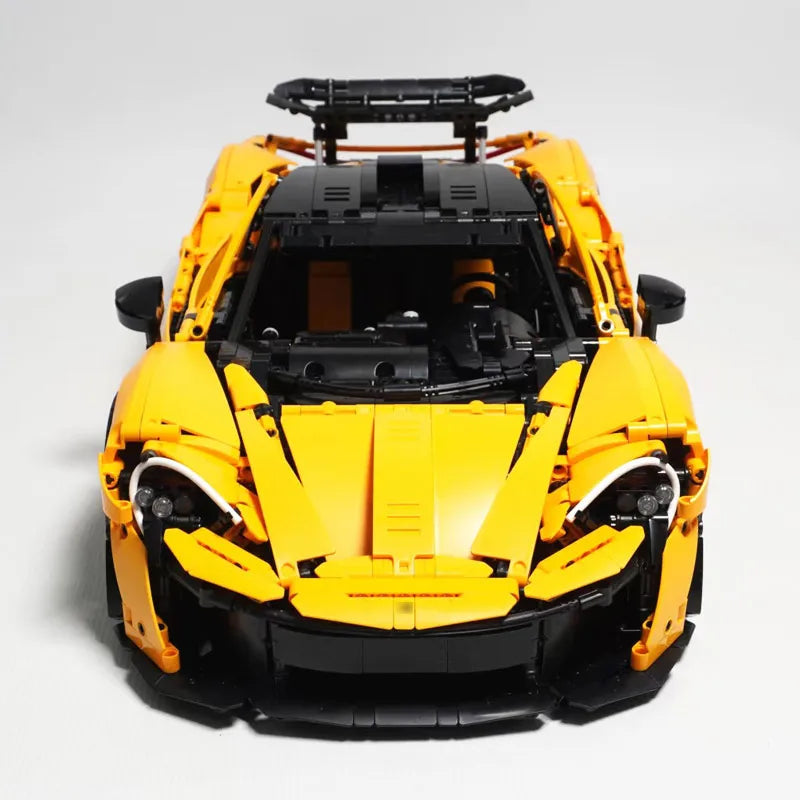 MOC Bouwstenen Sportauto | Compatibel Technische Bricks, Model 3893 Stuks voor Volwassenen & Jongens