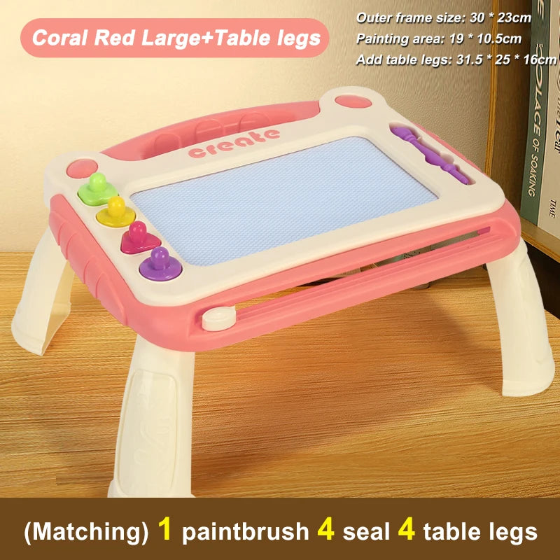 Magnetisch kleur tekenbord voor kinderen – Creativiteit zonder rommel