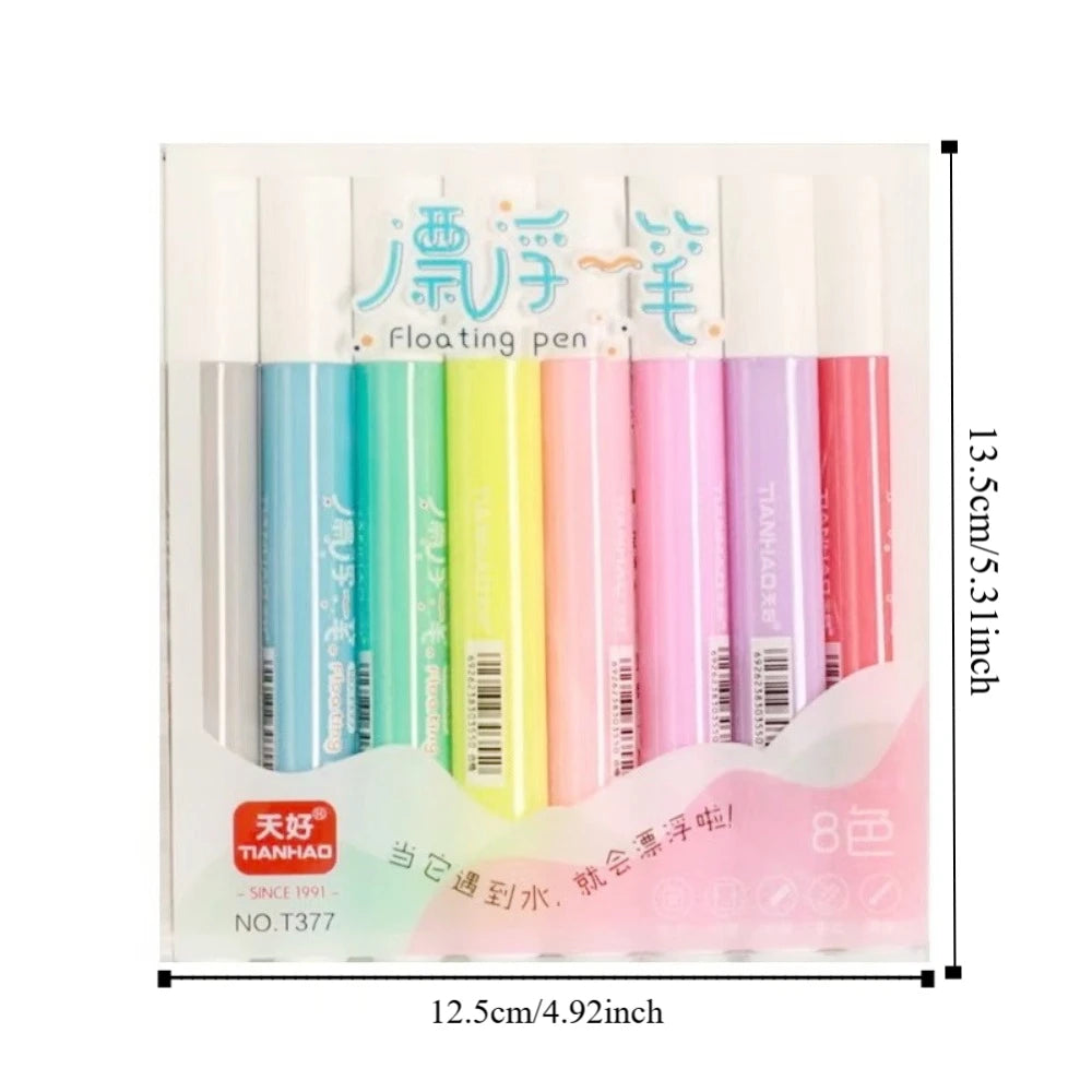 Uitwisbare Waterverf Pennen | Kleurrijk graffiti- en tekenspeelgoed