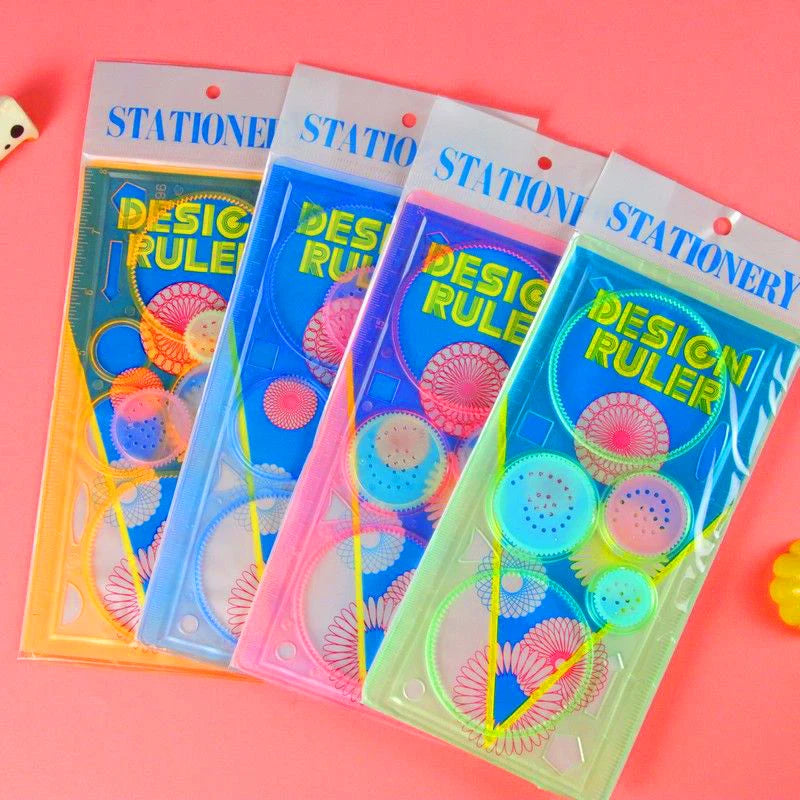 Creatief Spirograaf Teken- en Sjablonenset | Educatief Knutselspel