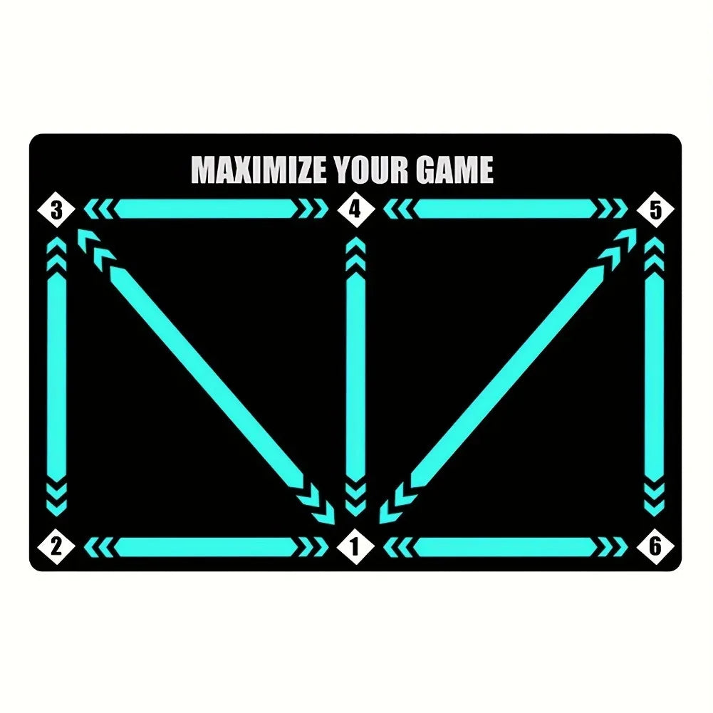 Voetbal Trainingsmat | Opvouwbaar Dribbelkleed voor Kinderen & Volwassenen