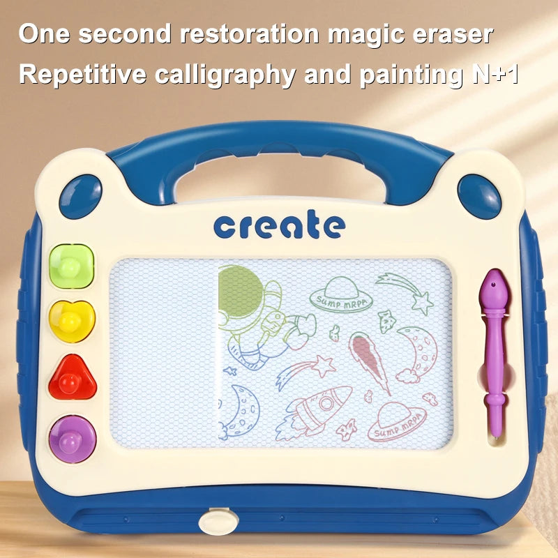 Magnetisch Kleur Tekenbord voor Kinderen – Creatieve Graffiti Schrijf- en Tekenstandaard