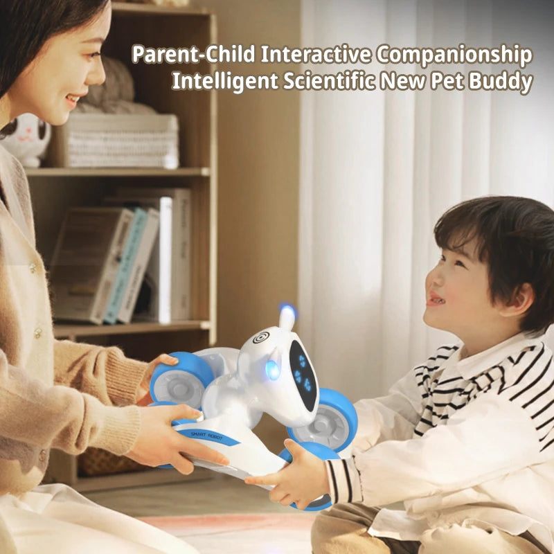 Slimme Praat- en Dansrobot Puppy | 2.4Ghz interactieve robot hond met spraakbesturing – Educatief kinderspeelgoed