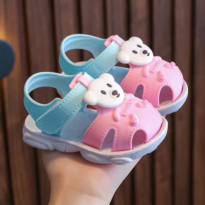 Ademende Bear Sandalen voor Baby en Peuters