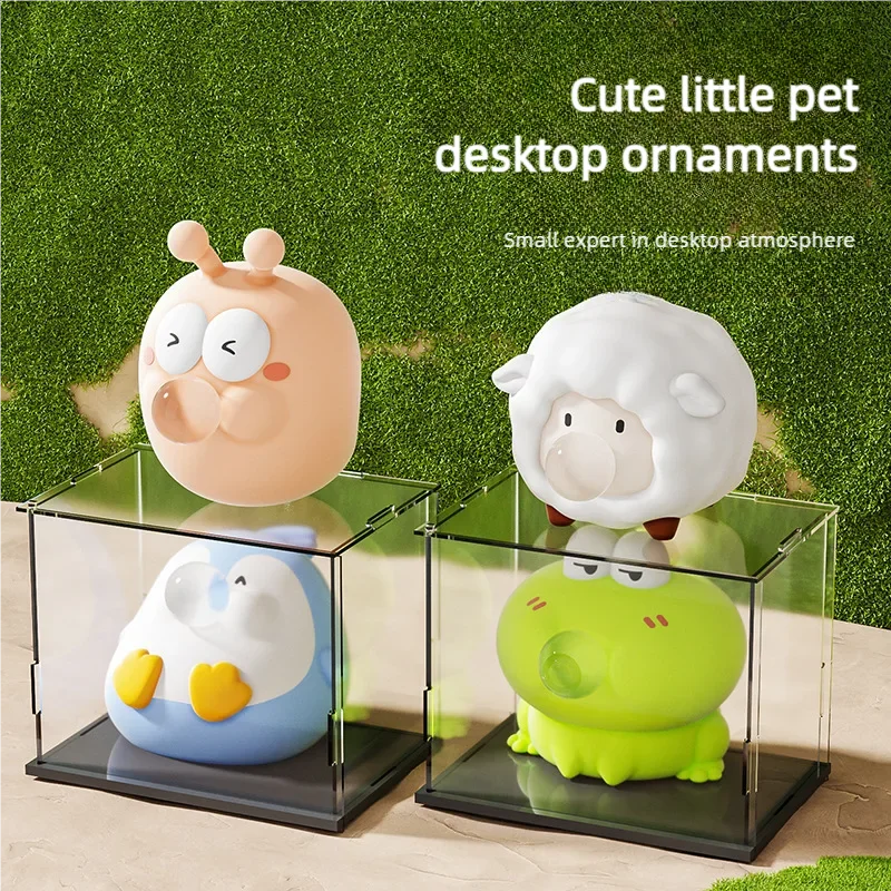 Schattige Dieren Bubbel Spuug Speelgoed | Squishy Sensorisch Speelgoed, Stressverlichting, Cadeau voor Volwassenen & Kinderen
