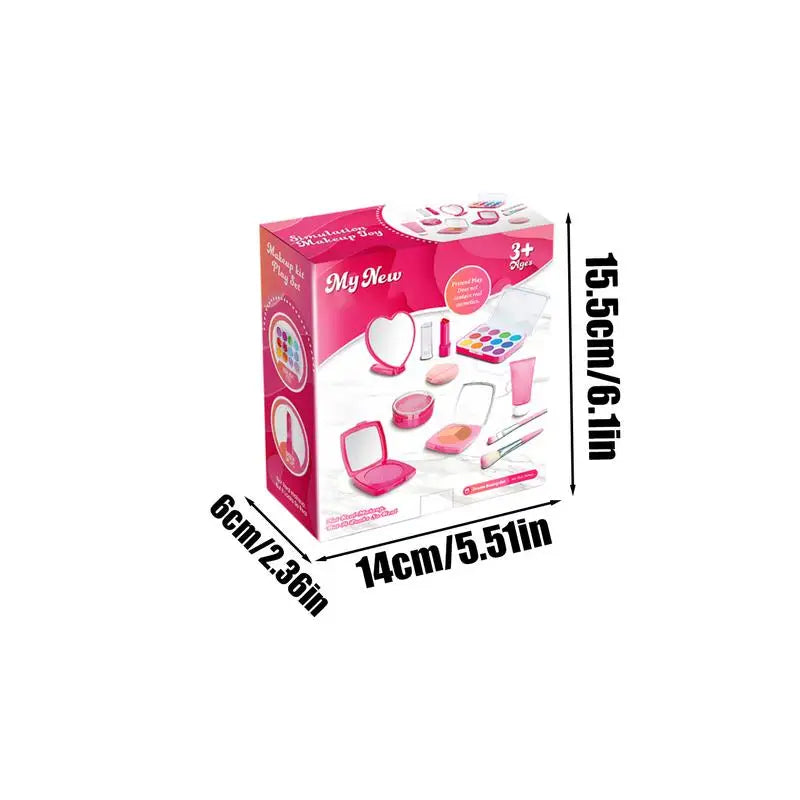 Kinder make-up set|Rollenspel cosmeticaset nep make-up speelgoed meisjes