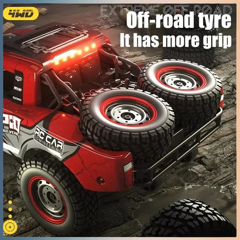RC Monstertruck | 1:16, 70KM/U, 4WD, Borstelloze Motor, Drift Speelgoed Voor Kinderen & Volwassenen