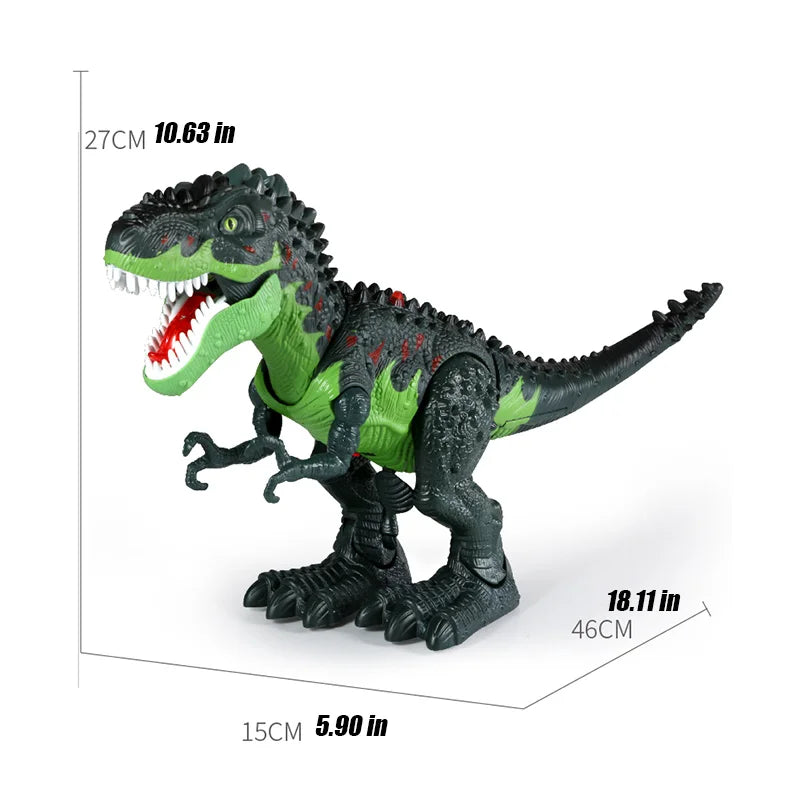 Jongens Afstandsbedienings Dinosaurus Speelgoed | Lopend, Geluid Simulatie RC Model, Licht en Spray | Educatief Speelgoed Voor Kinderen vanaf 3 Jaar Verjaardag Cadeau