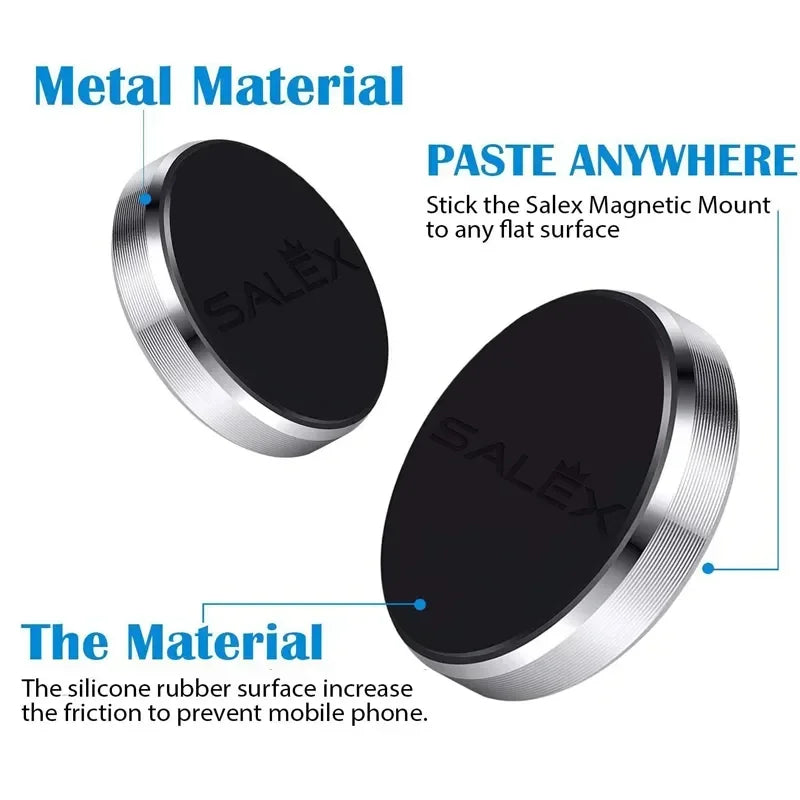 Magnetische Auto Telefoonhouder | Universele Dashboard Telefoonstandaard voor iPhone, Xiaomi, Huawei & Samsung