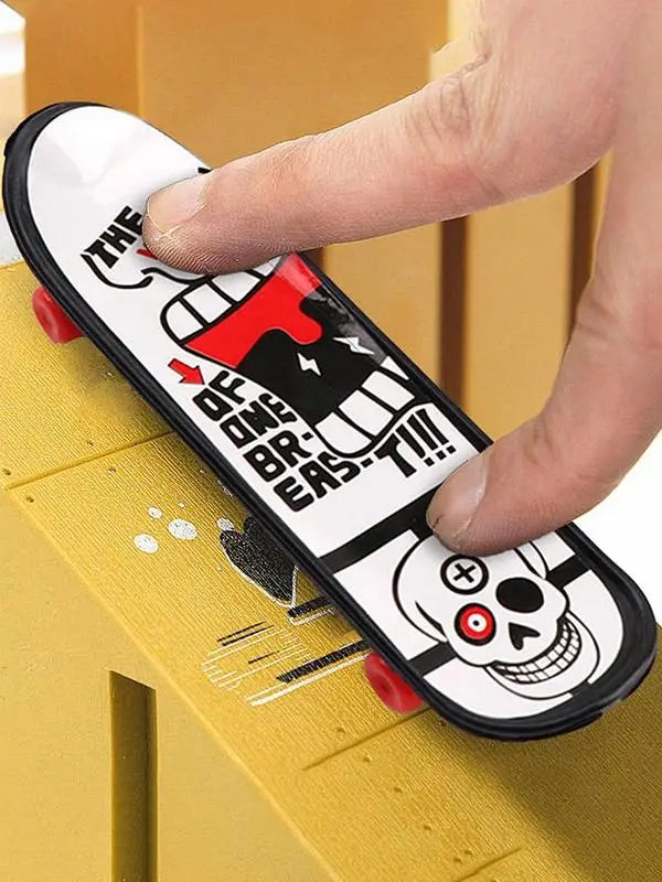 Vinger Skateboard Kerstmis Adventskalender | 24 Dagen Aftelkalender Vinger Skateboard Speelgoedset Verrassing voor Kinderen