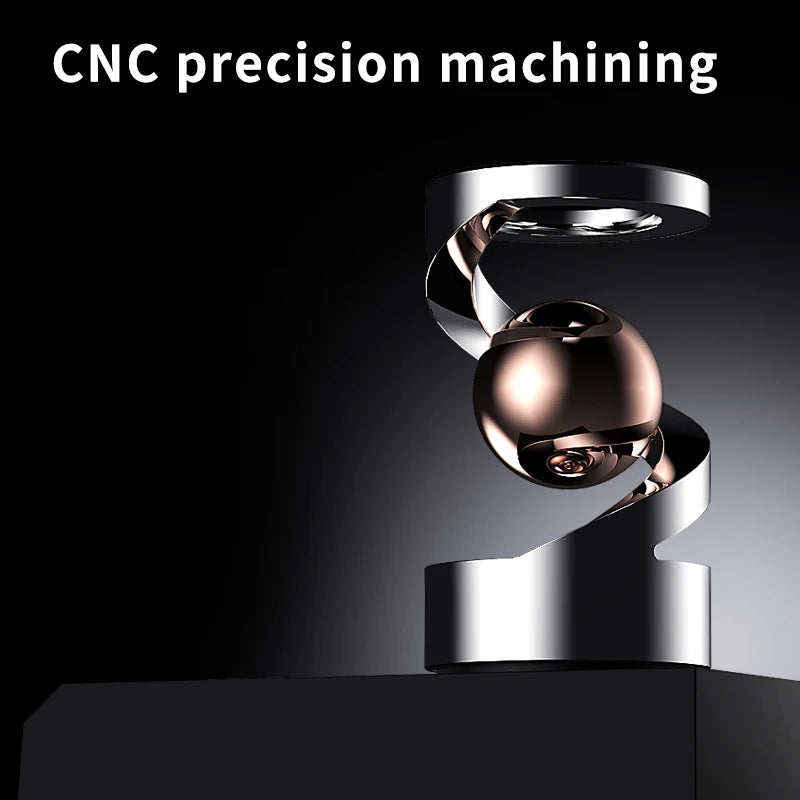 Metalen Zwevende Gyroscoop | Visueel Decompressiespeelgoed, Cadeau voor Volwassenen & Kinderen