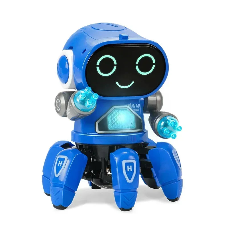 Glow Muziek Robot Speelgoed | LED Dansrobot met Geluid | Baby & Kinderen Educatief Speelgoed | Verjaardagscadeau
