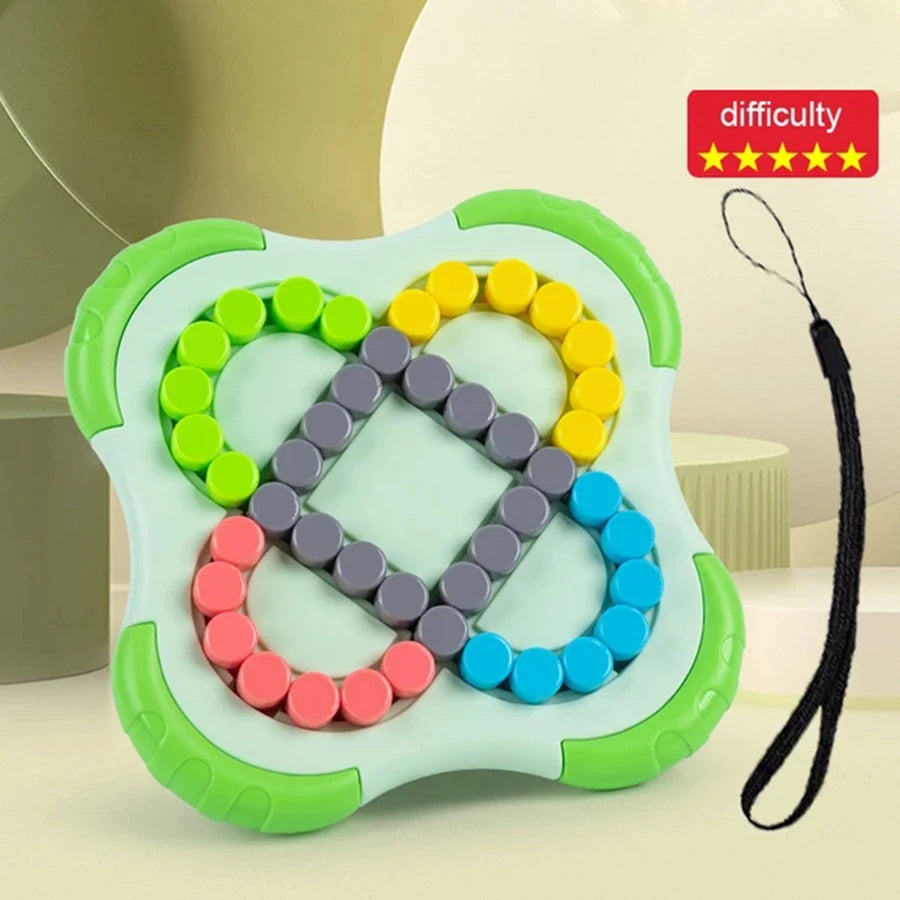 Magic Beans Puzzelkubus | Draaiend Stress Speelgoed voor Kind & Volwassene