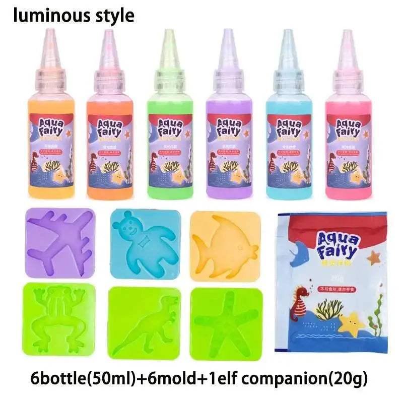 Lichtgevende Water Elf DIY Kit | Magisch 3D Knutselplezier voor Kinderen