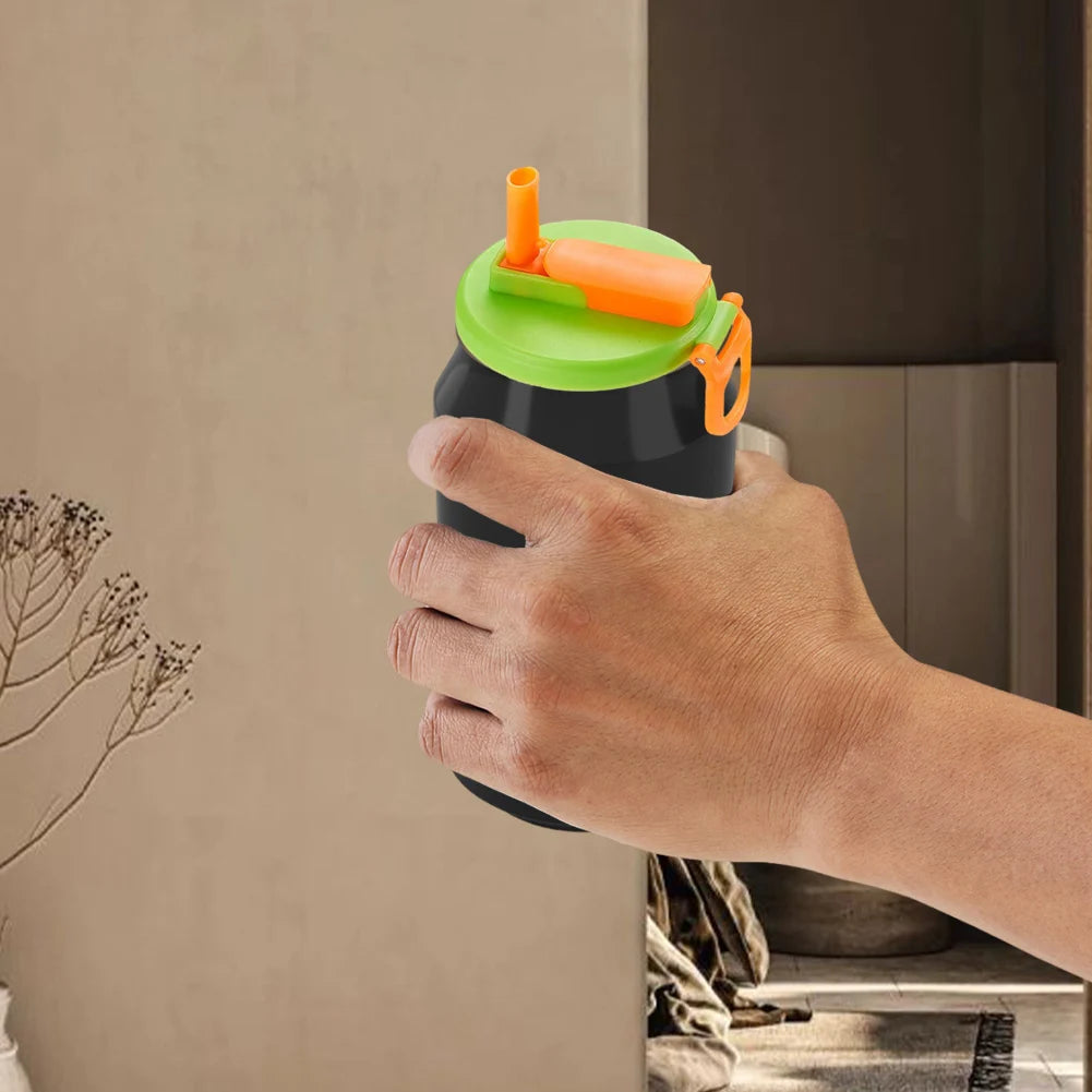 Hervulbare Frisdrankdop met Rietje | Handige Deksel voor Blikjes