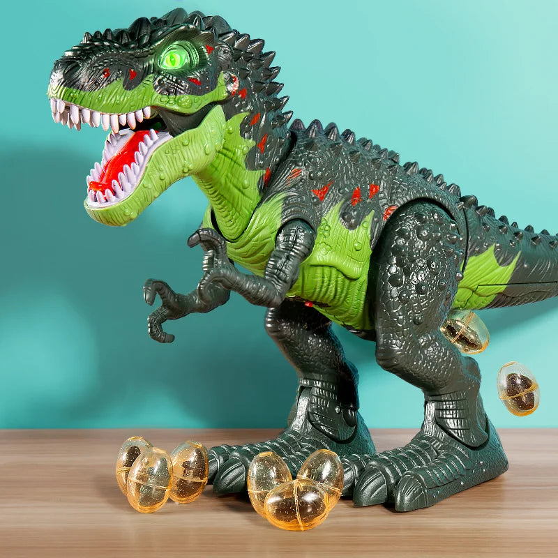 Jongens Afstandsbedienings Dinosaurus Speelgoed | Lopend, Geluid Simulatie RC Model, Licht en Spray | Educatief Speelgoed Voor Kinderen vanaf 3 Jaar Verjaardag Cadeau