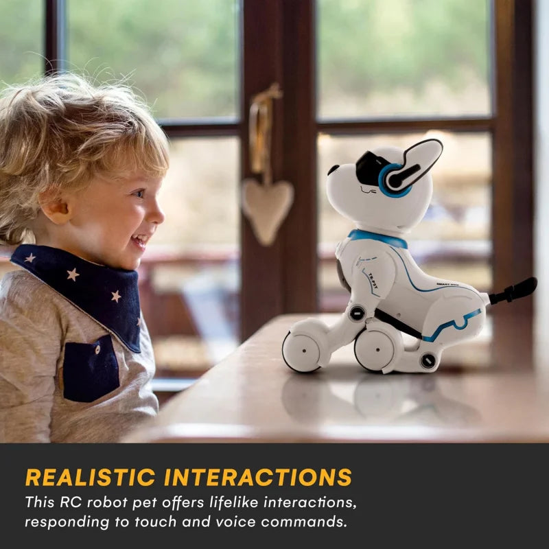 Programmeerbare Interactieve Robot Hond | Met Afstandsbediening & Spraakbesturing