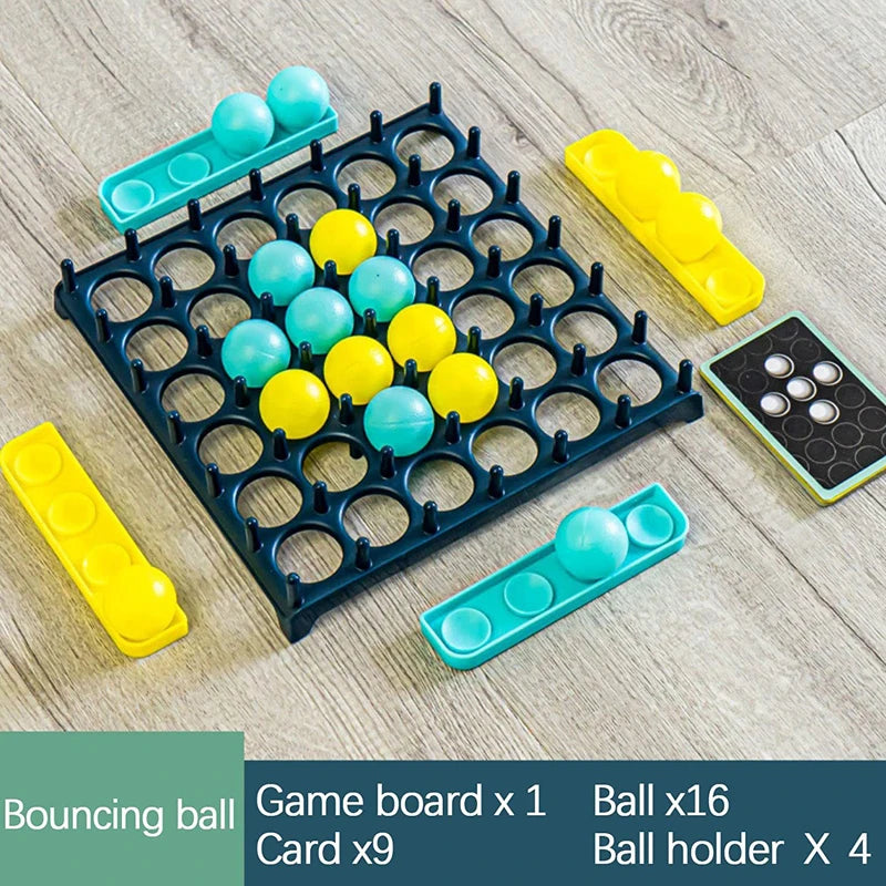Ball Bounce Spel - Interactief Bordspel voor Ouders en Kinderen - Leuk Feestspel