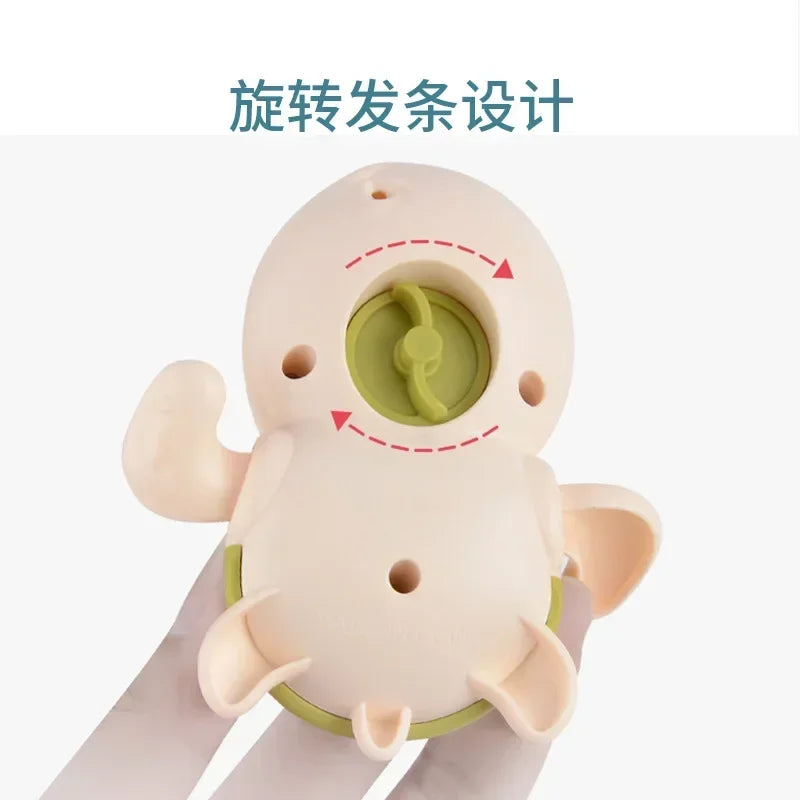 Schattige drijvende klokwerk water speeltjes | Grappig educatief kinderspeelgoed voor badkamer en douchebad voor kinderen