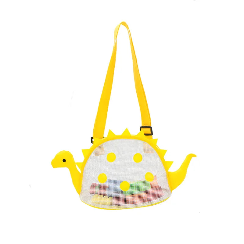 Beach Mesh Bag | Schattige Krabvormige Schelpen Tas voor Kinderen