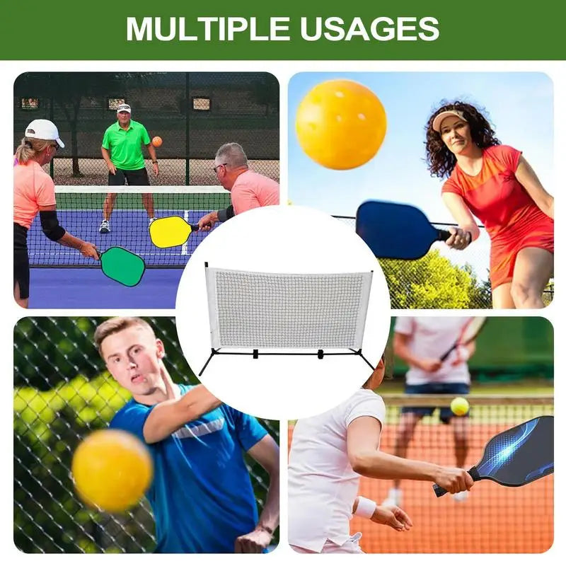 Pickleball Training Net - Opvouwbaar Dink Net voor Badminton & Pickle Ball | Geschikt voor Gezinnen