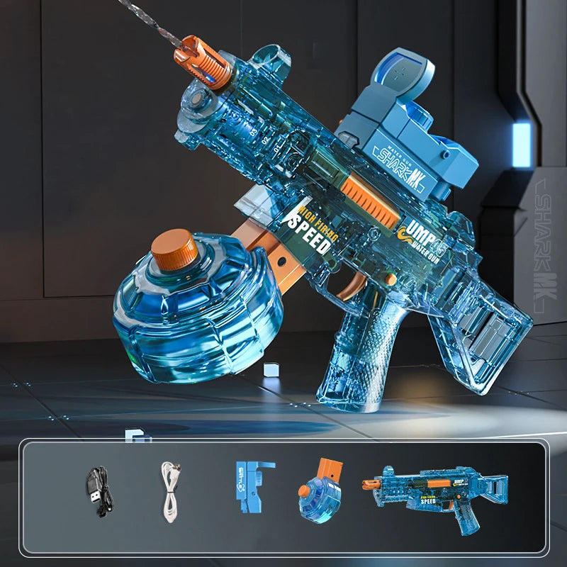 Elektrisch waterpistool voor volwassenen Krachtige automatische waterstraal Zomers strandspeelgoed voor kinderen Cadeau