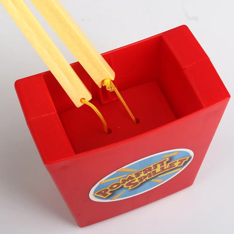 Creatief Familie Spel | Grappig & Interactief Multi-Occasioneel Bordspel met Stuiterende Franse Frietjes