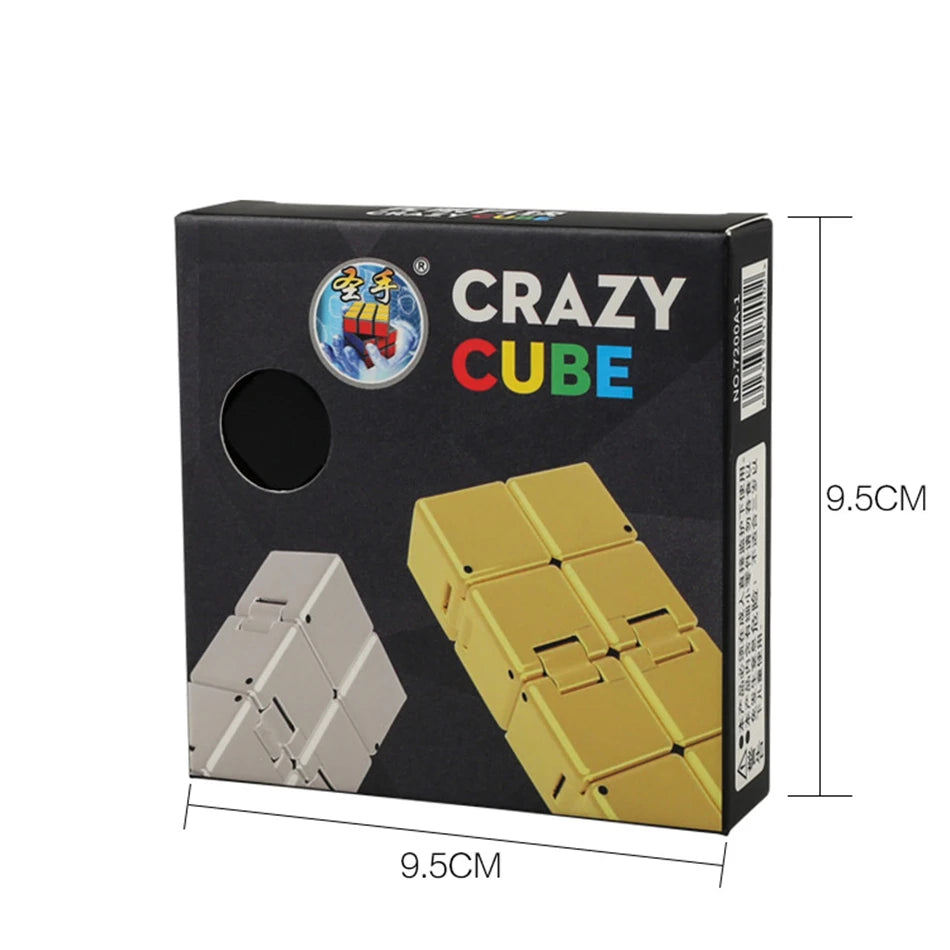 Nieuwe Oneindige Magische Kubus | Anti-stress Relax Speelgoed voor Volwassenen, Creatieve Vouwkubus, Educatief Mini Puzzel Speelgoed