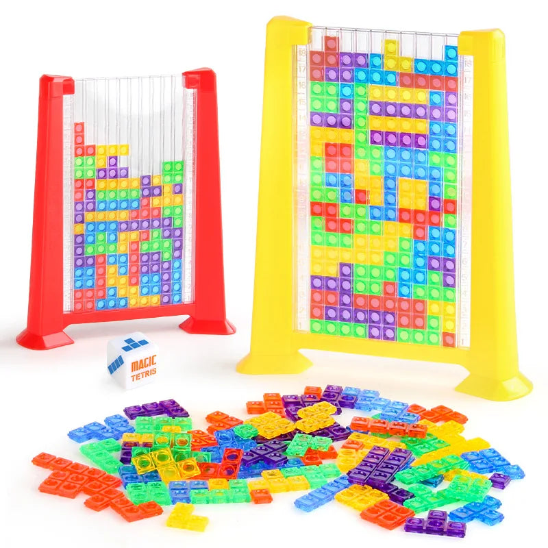 Tetris Bouwstenen Puzzel | Educatief Speelgoed | Bordspel