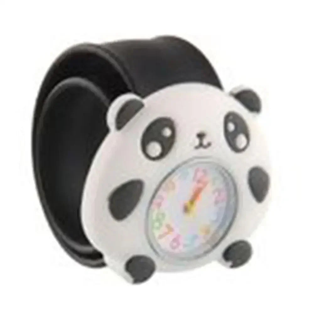 Cartoon Dieren Kinderhorloge | Schattige Fruit Siliconen Klaphorloge, Kwartshorloge, Cadeau voor Jongens & Meisjes