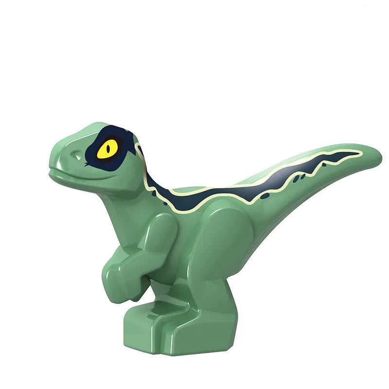 Grote Dinosaurus Bouwblokken Speelgoedset voor Kinderen - T-Rex en Stegosaurus Speelset voor Peuters, Jongens en Meisjes - Educatief Cadeau voor Baby en Kleuter
