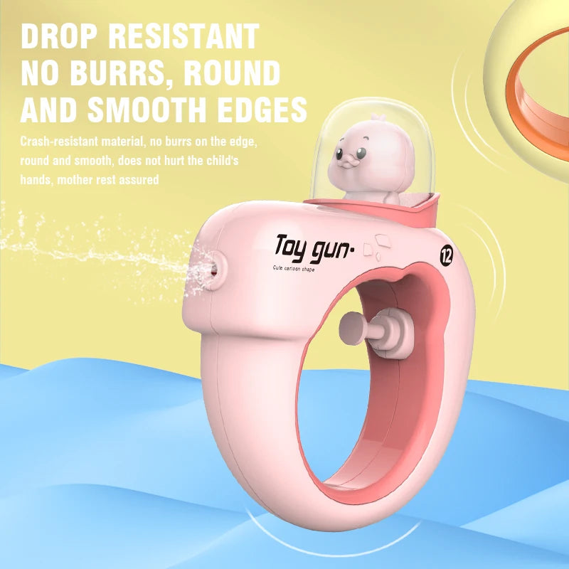 Dinosaurus Waterpistool - Spuitpistool met Drukbediening | Zomerspeelgoed voor Kinderen