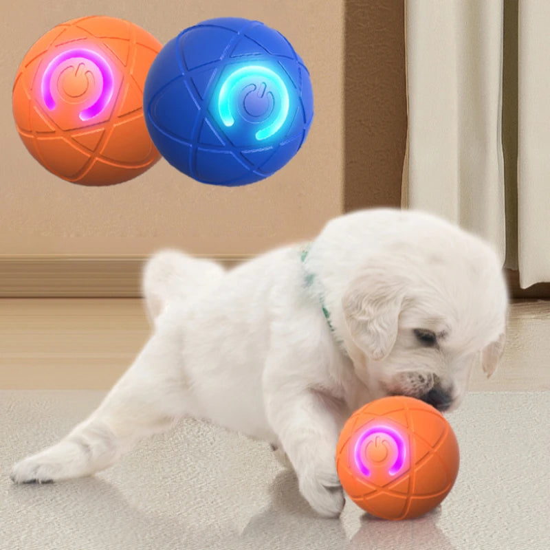 Interactieve Speelbal voor Honden & Katten | Automatische Bewegende LED Bal