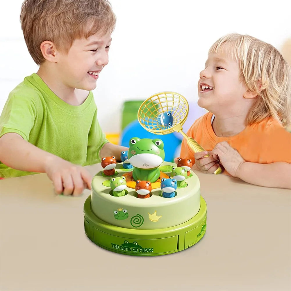 Springende Kikker Spel | Muzikaal Reactiespel met Pop-Up Kikkers