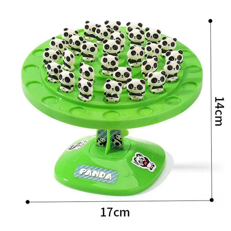 Panda Balansspel - Creatieve Tafelpuzzel, Interactief Twee-spelersspel voor Kinderen