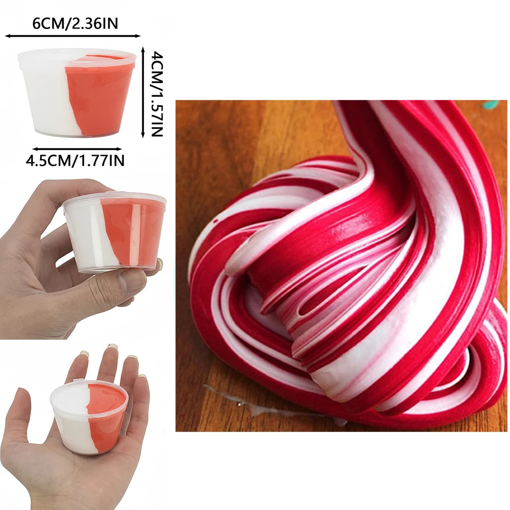 Fluffy Slime | DIY Zacht Klei Materiaal, Lichtgewicht Putty Modelleer Speelgoed, Educatief en Creatief