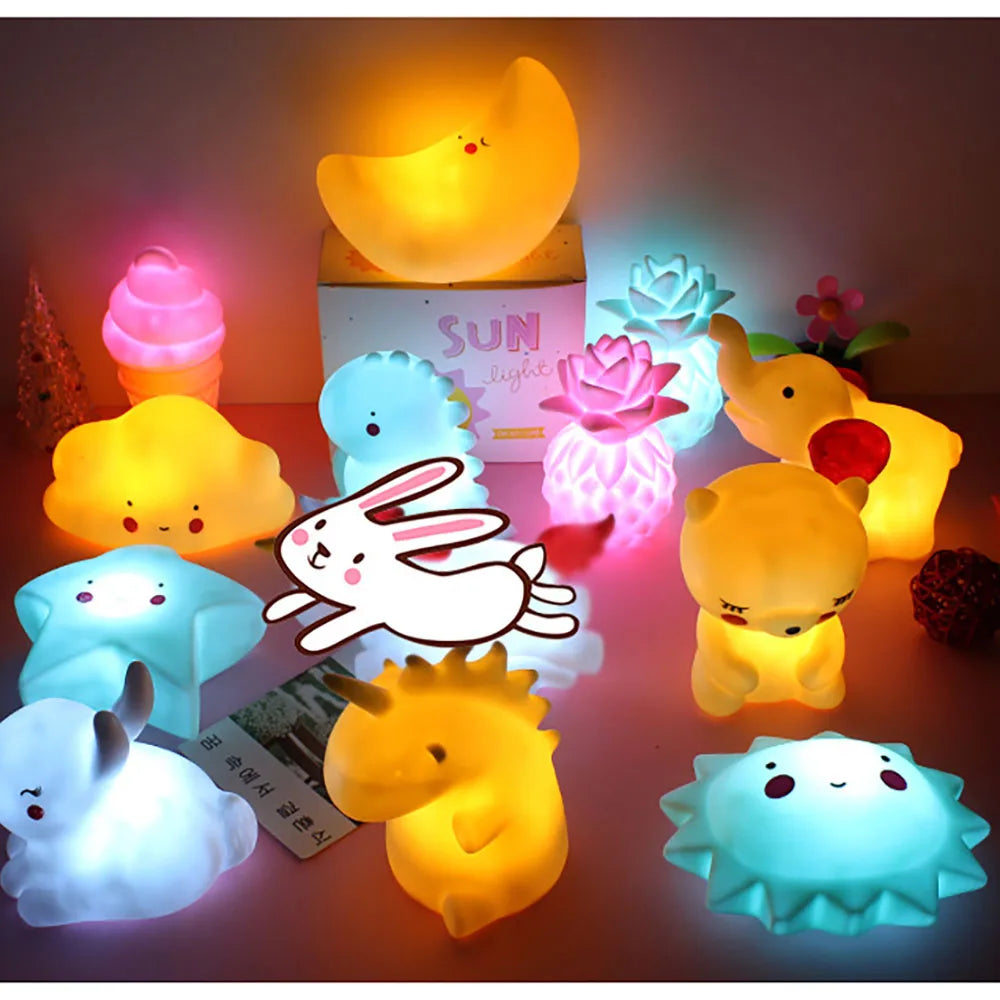 Schattige Sfeervolle Cartoon Nachtlam