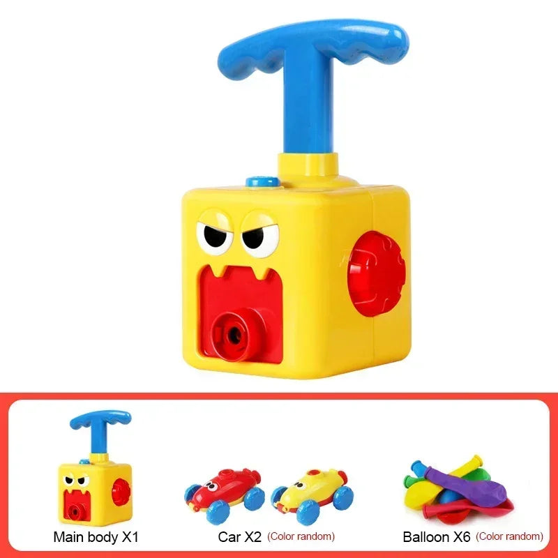 Ballon Aangedreven Auto | Educatief Speelgoed voor Kinderen