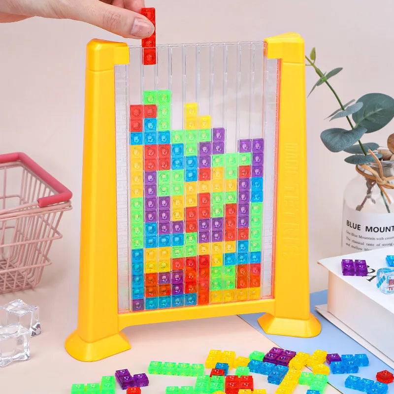 Tetris Bouwstenen Puzzel | Educatief Speelgoed | Bordspel